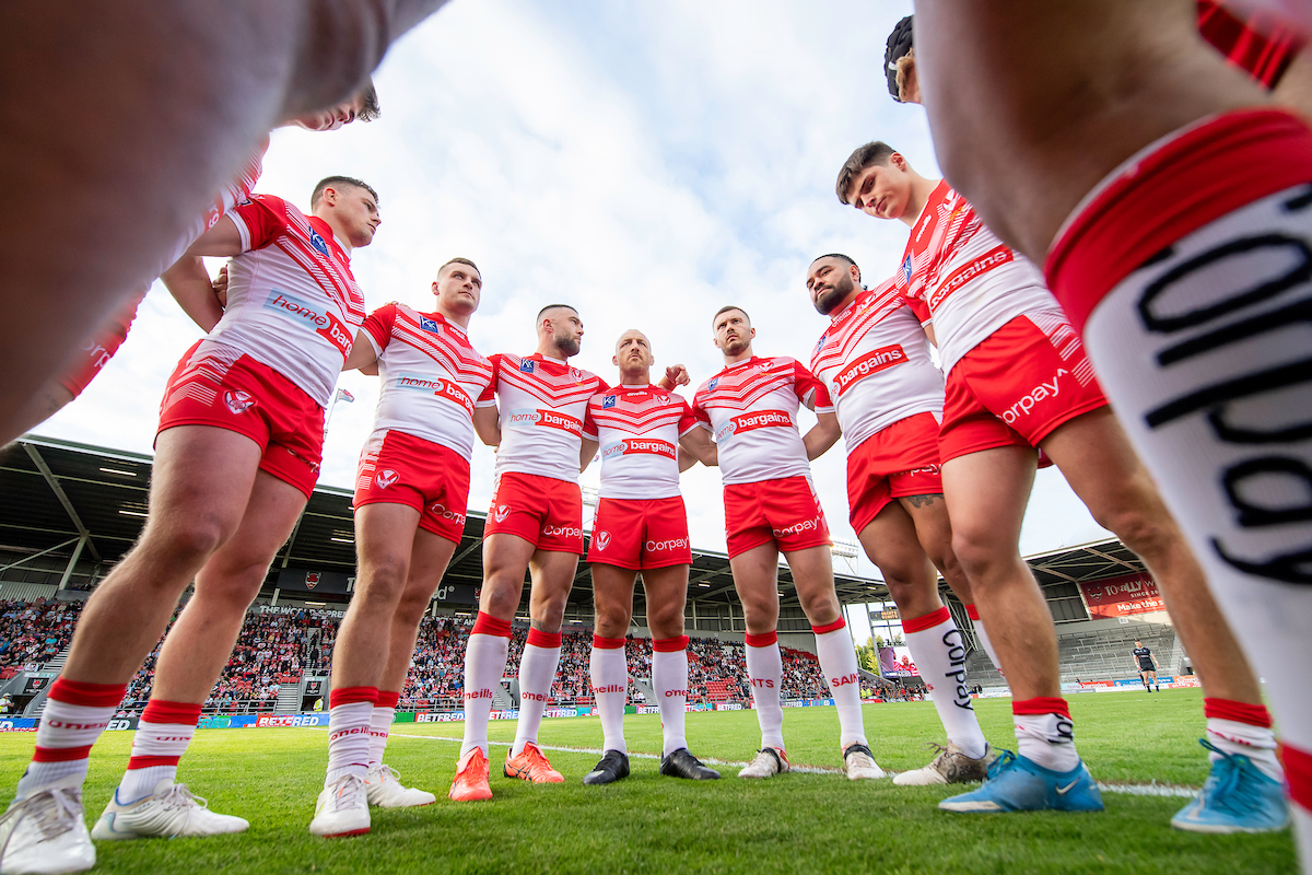 James Roby lifting a trophy